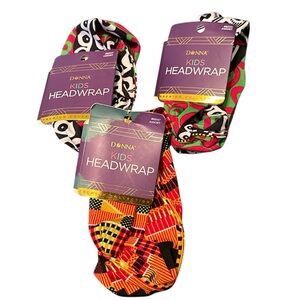 Donna Premium Collection Head wrap For Kids Bundle of 3 New